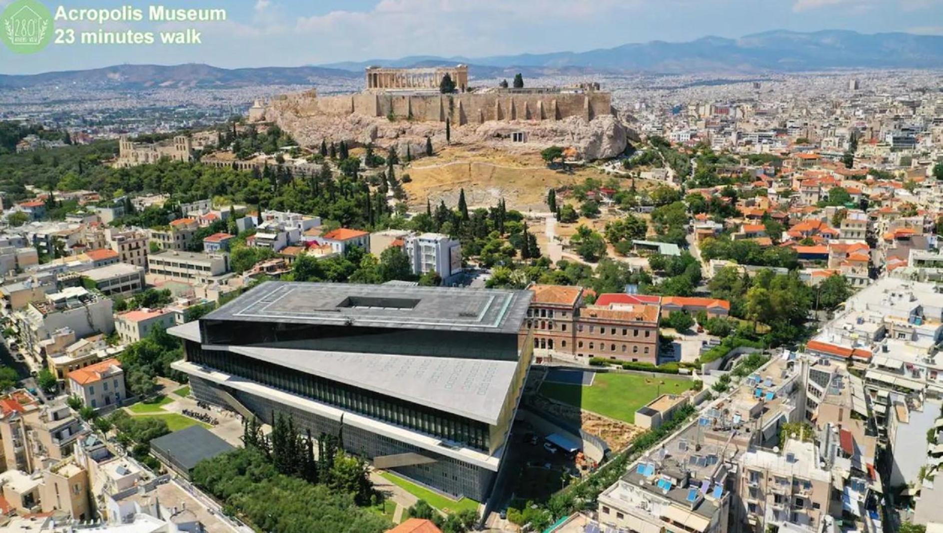 Penthouse With Acropolis View Apartment Atena Exterior foto